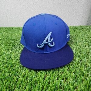 New Era Atlanta Braves 59Fifty Fitted Cap Size 8 1/8